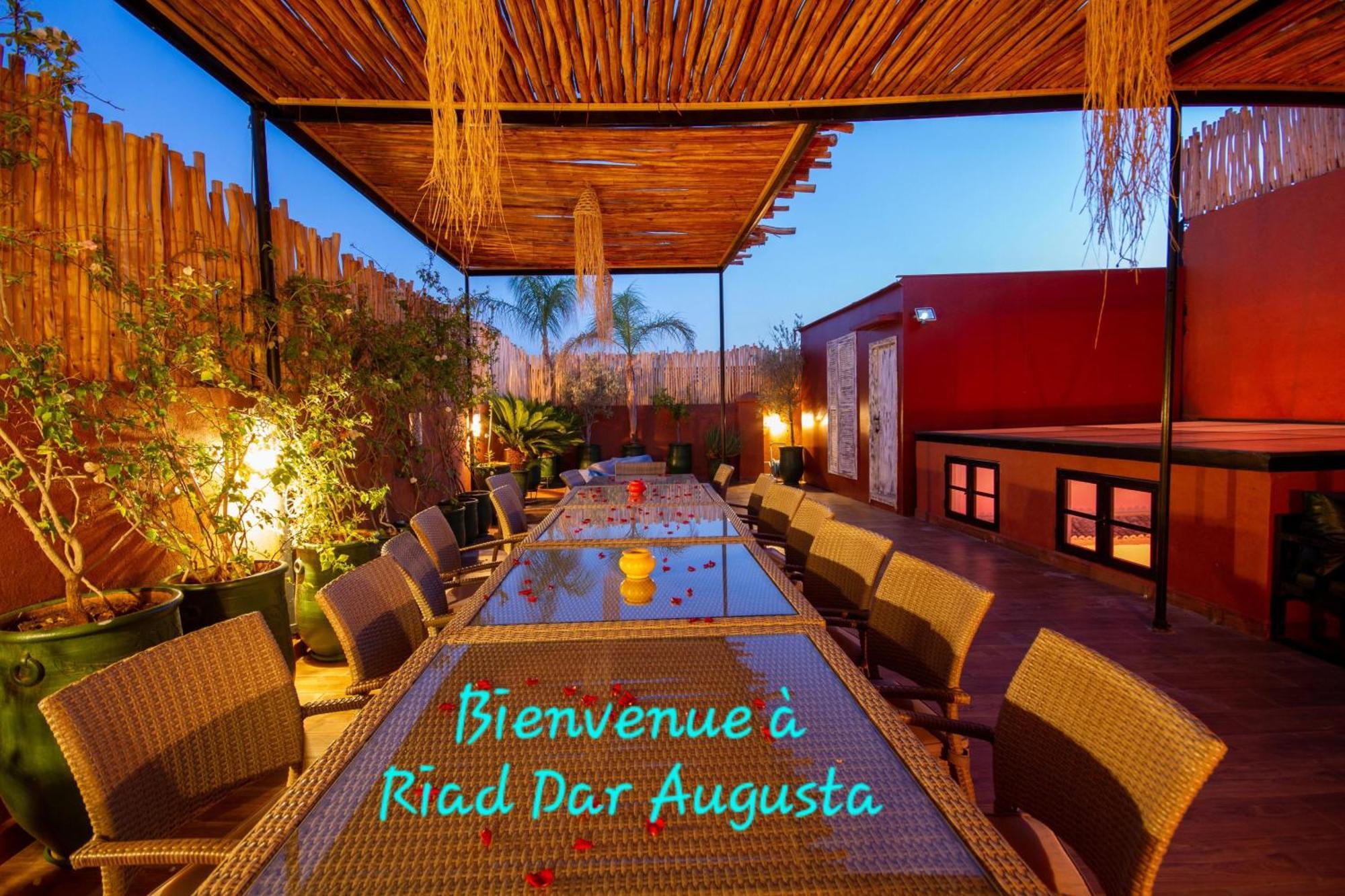 Riad Dar Augusta Marrakesh Exteriör bild